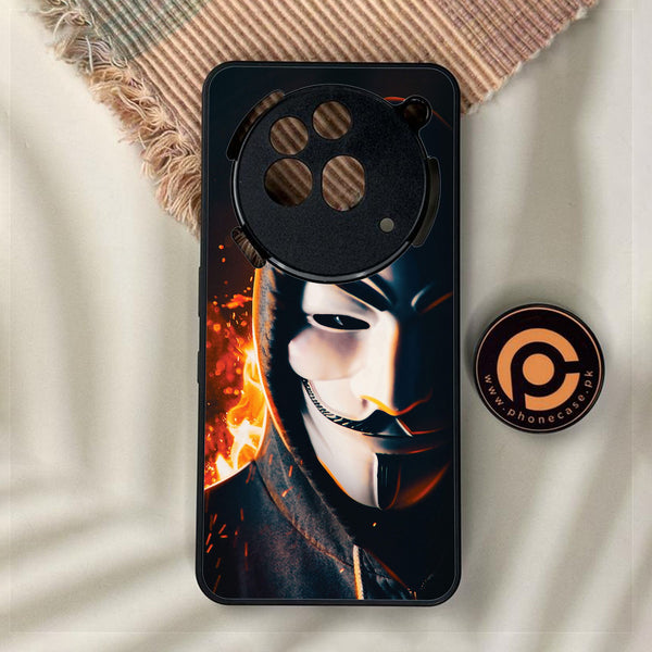 Nothing Phone 3a Pro - Anonymous 2.0 Design 6 - Premium Metal Printed Soft Bumper Shock Proof Case