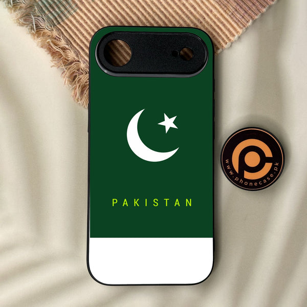 iPhone Air - Pakistan Design 5 - Premium Metal Printed Soft Bumper Shock Proof Case