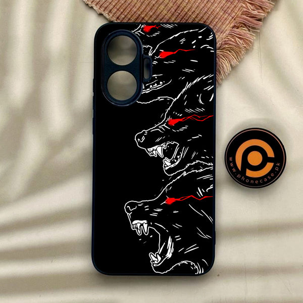 Xiaomi Redmi Turbo 4 Pro - Black Art Design 7 - Premium Metal Printed Soft Bumper Shock Proof Case