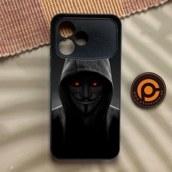 Oppo A6s Pro - Anonymous 2.0 Design 4 - Premium Metal Printed Soft Bumper Shock Proof Case