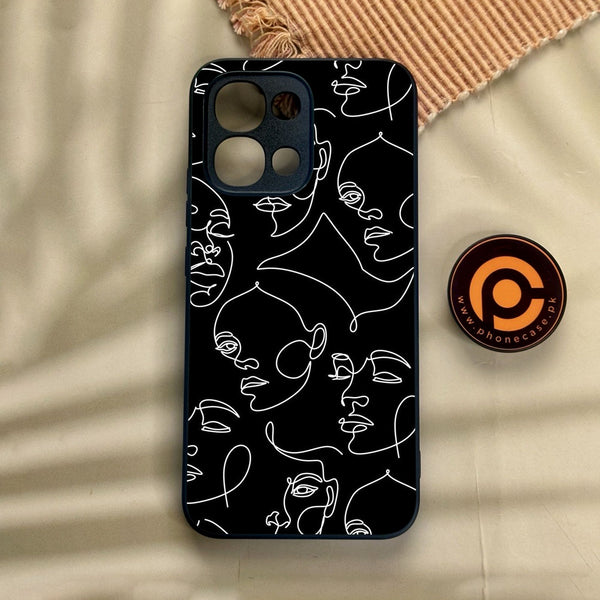 Oppo A6 Pro - Girls Design 6 - Premium Metal Printed Soft Bumper Shock Proof Case