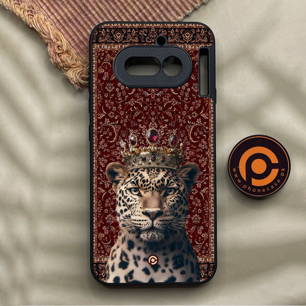 Nothing Phone 4a - Leopard - Premium Metal Printed Soft Bumper Shock Proof Case