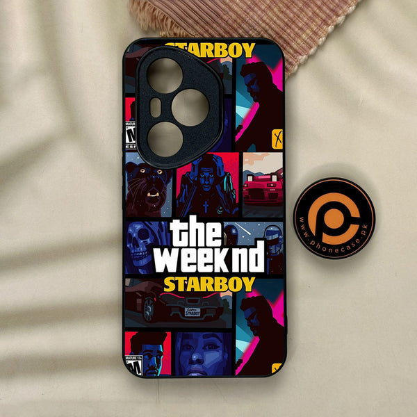 Honor 400 Pro - The Weeknd Star Boy - Premium Metal Printed Soft Bumper Shock Proof Case