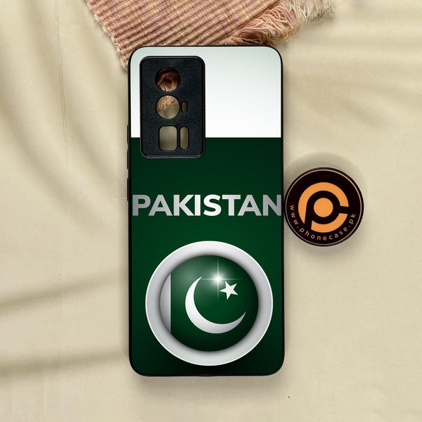 Xiaomi Redmi K60 Pro - Pakistan Design 7 - Premium Metal Printed Soft Bumper Shock Proof Case