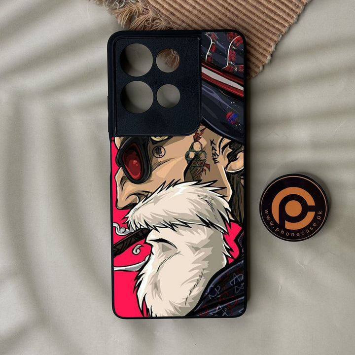 Motorola Moto G75 - Master Roshi - Premium Metal Printed Soft Bumper Shock Proof Case