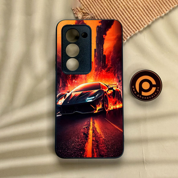 Xiaomi Redmi 15 - Racing Design 1 - Premium Metal Printed Soft Bumper Shock Proof Case