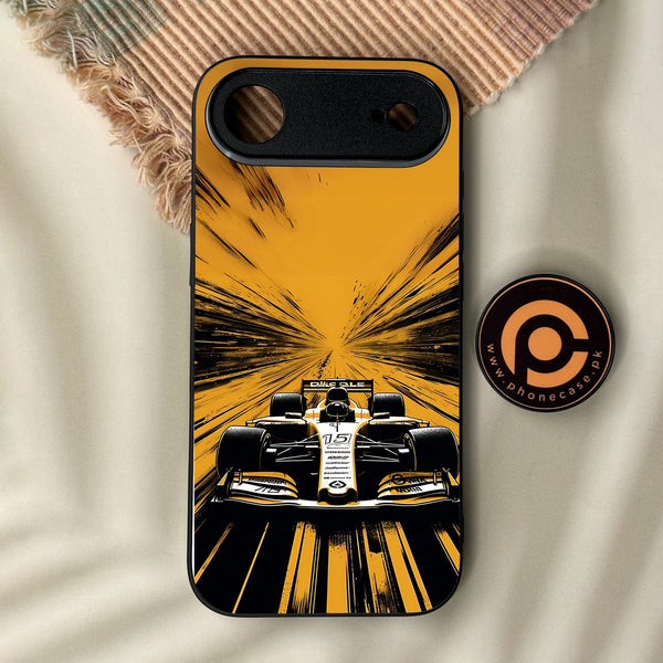 iPhone Air - Formula 1 Design 4 - Premium Metal Printed Soft Bumper Shock Proof Case