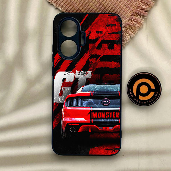 Xiaomi Redmi Turbo 4 Pro - Speed Shift Racing Car - Premium Metal Printed Soft Bumper Shock Proof Case