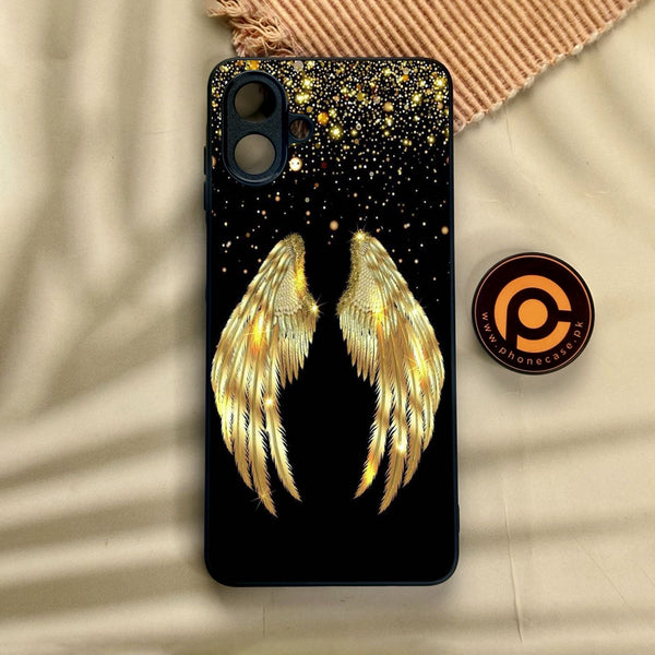 Samsung Galaxy A07 - Angel Wings Design 1 - Premium Metal Printed Soft Bumper Shock Proof Case