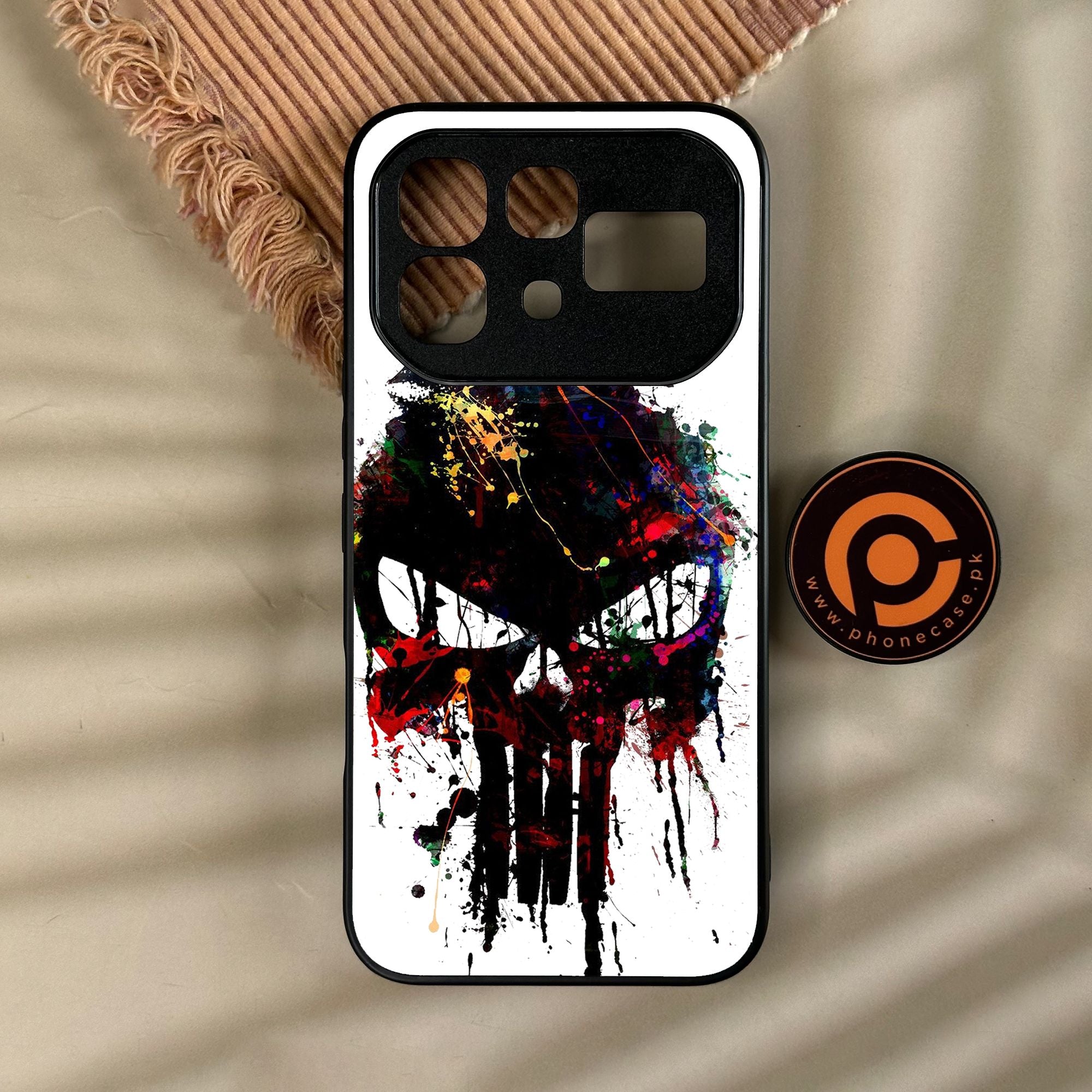 Infinix Note 60 Pro Punisher Skull Design Case and Covers - Buy in ...
