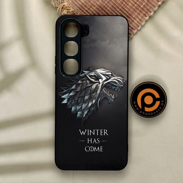 Vivo Y21d - Winter Has Come Got - Premium Metal Printed Soft Bumper Shock Proof Case