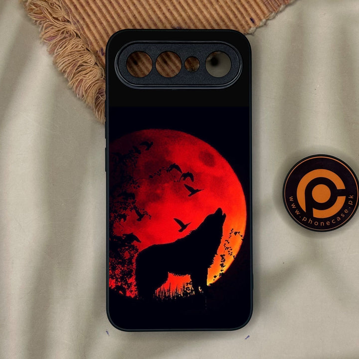 Vivo X300 FE - Wolf Design 1 - Premium Metal Printed Soft Bumper Shock Proof Case