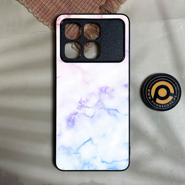Redmi K70 Ultra - White Design 2 - Premium Metal Printed Soft Bumper Shock Proof Case