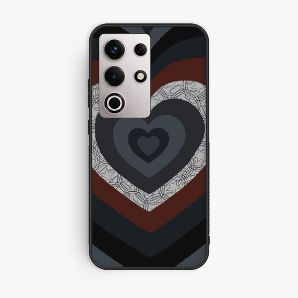 Itel S25 Ultra - Heart 2.0 Design 7 - Premium Metal Printed Soft Bumper Shock Proof Case