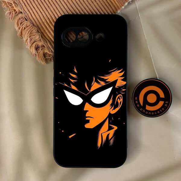 Google Pixel 10A - Minimalistic Design 8 - Premium Metal Printed Soft Bumper Shock Proof Case