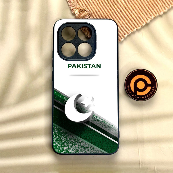 Xiaomi 15T - Pakistani Flag Design 10 - Premium Metal Printed Soft Bumper Shock Proof Case