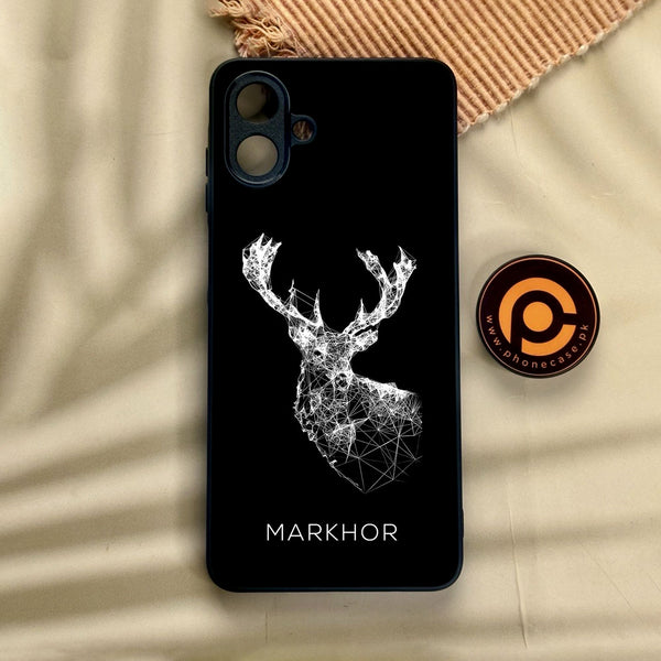 Samsung Galaxy A07 - Markhor Design 4 - Premium Metal Printed Soft Bumper Shock Proof Case