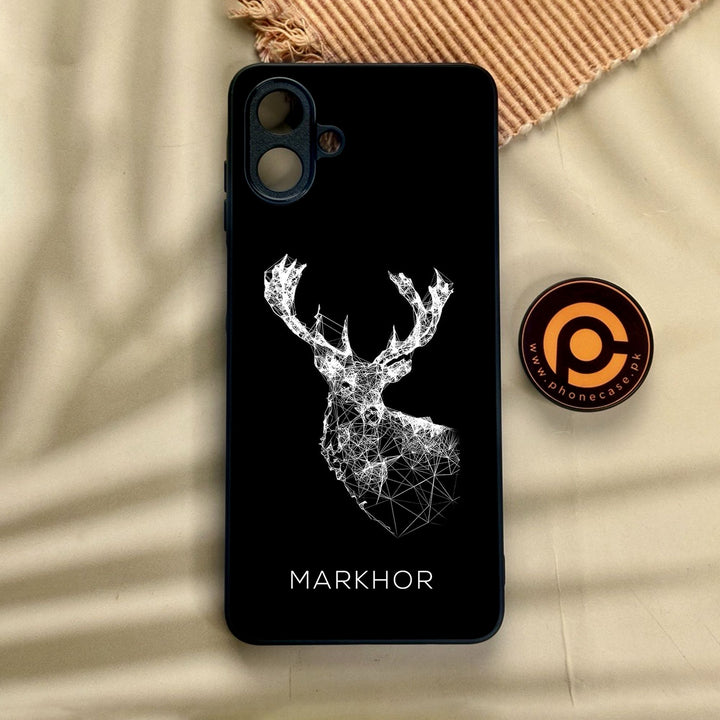 Samsung Galaxy A07 - Markhor Design 4 - Premium Metal Printed Soft Bumper Shock Proof Case