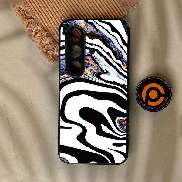 Tecno Camon 50 4G - Liquid Marble Design 10 - Premium Metal Printed Soft Bumper Shock Proof Case