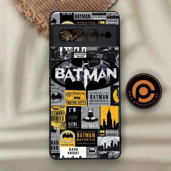 Google Pixel 7 Pro - The Gotham Collage - Premium Metal Printed Soft Bumper Shock Proof Case