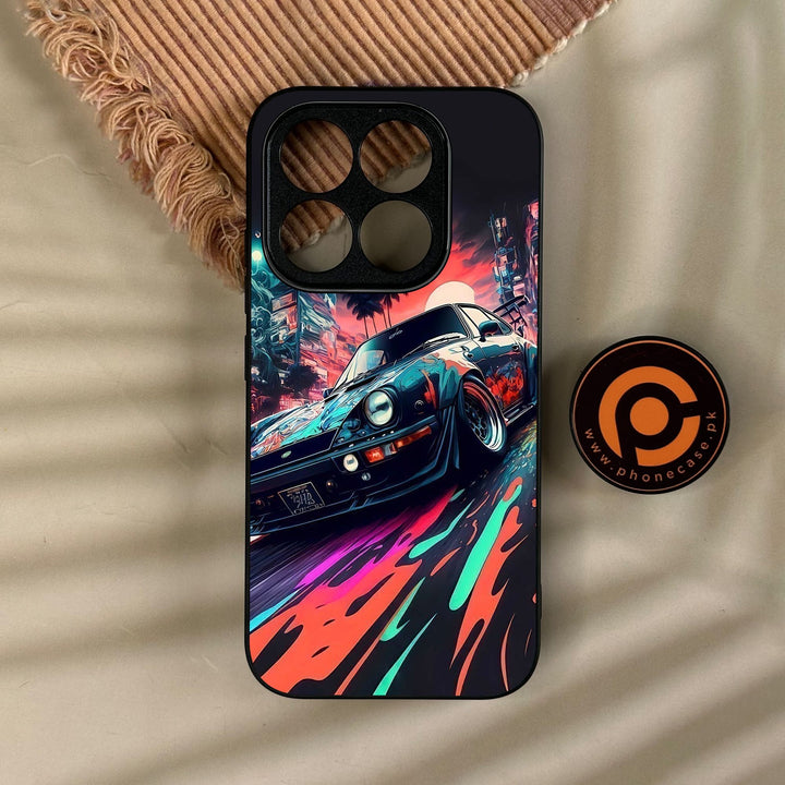 Xiaomi 17 - Racing Series 2.0 Design 7 - Premium Metal Printed Soft Bumper Shock Proof Case