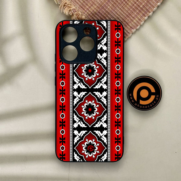 Realme 15T - Ajrak Design 1 - Premium Metal Printed Soft Bumper Shock Proof Case