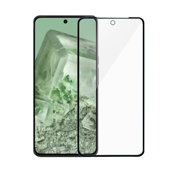 Google Pixel 8a - 11D Full Curved Electrostatic Absorption Tempered Glass Protector