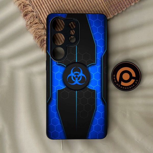 Samsung Galaxy S26 Ultra - Biohazard Design 1 - Premium Metal Printed Soft Bumper Shock Proof Case