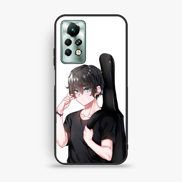 Infinix Note 11 Pro - Anime Series Design 2 - Premium Metal Printed Soft Bumper Shock Proof Case