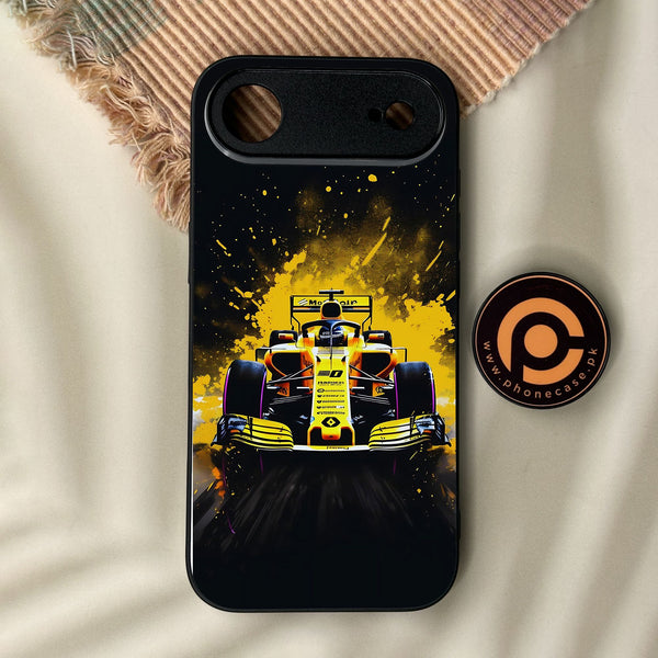 iPhone Air - Formula 1 Design 5 - Premium Metal Printed Soft Bumper Shock Proof Case
