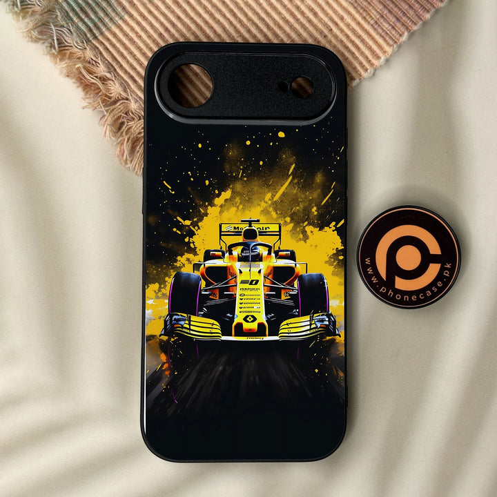 iPhone Air - Formula 1 Design 5 - Premium Metal Printed Soft Bumper Shock Proof Case