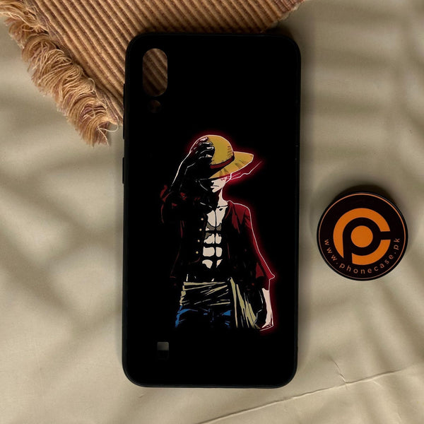 Samsung Galaxy M10 - Anime Series Design 5 - Premium Metal Printed Soft Bumper Shock Proof Case