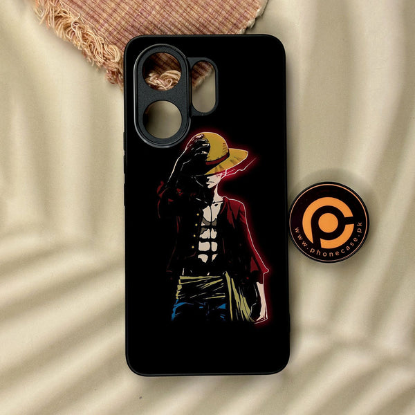 Vivo V60 - Anime Series Design 5 - Premium Metal Printed Soft Bumper Shock Proof Case