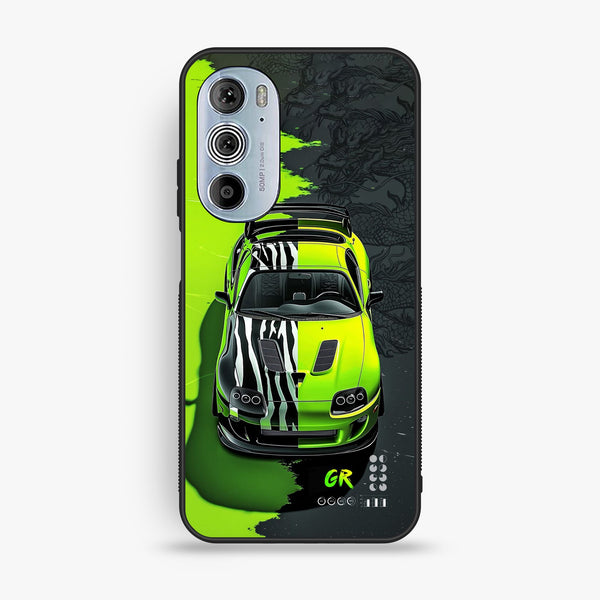 Motorola Edge 30 Pro - Trish Art - Premium Metal Printed Soft Bumper Shock Proof Case