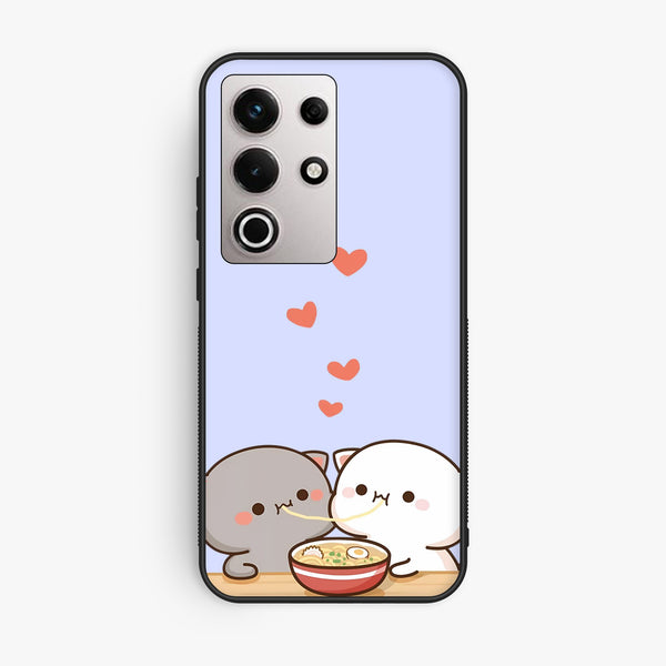 Itel S25 Ultra - Cute Bubu Dudu Design 10 - Premium Metal Printed Soft Bumper Shock Proof Case