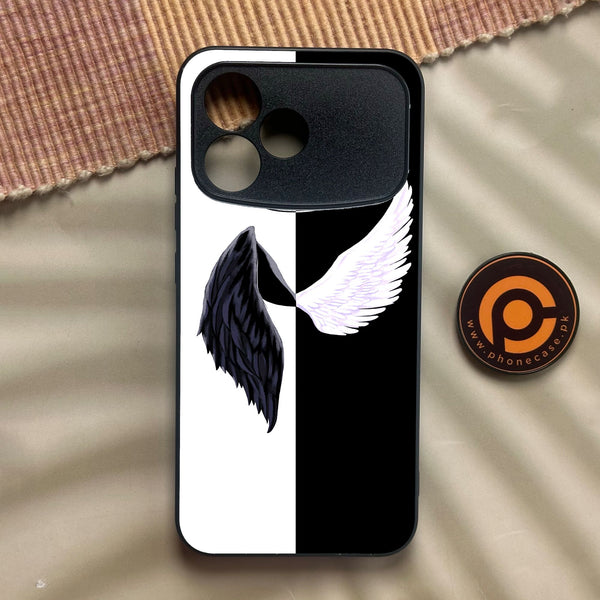Oppo A6s Pro - Angel 2.0 Design 5 - Premium Metal Printed Soft Bumper Shock Proof Case