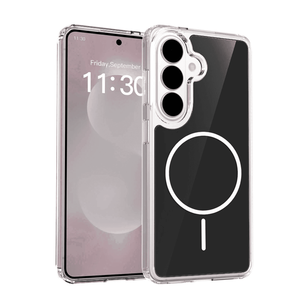 Samsung Galaxy S25 FE - Air Shield Ultra Clear Protective MagSafe Case with Shockproof Edges