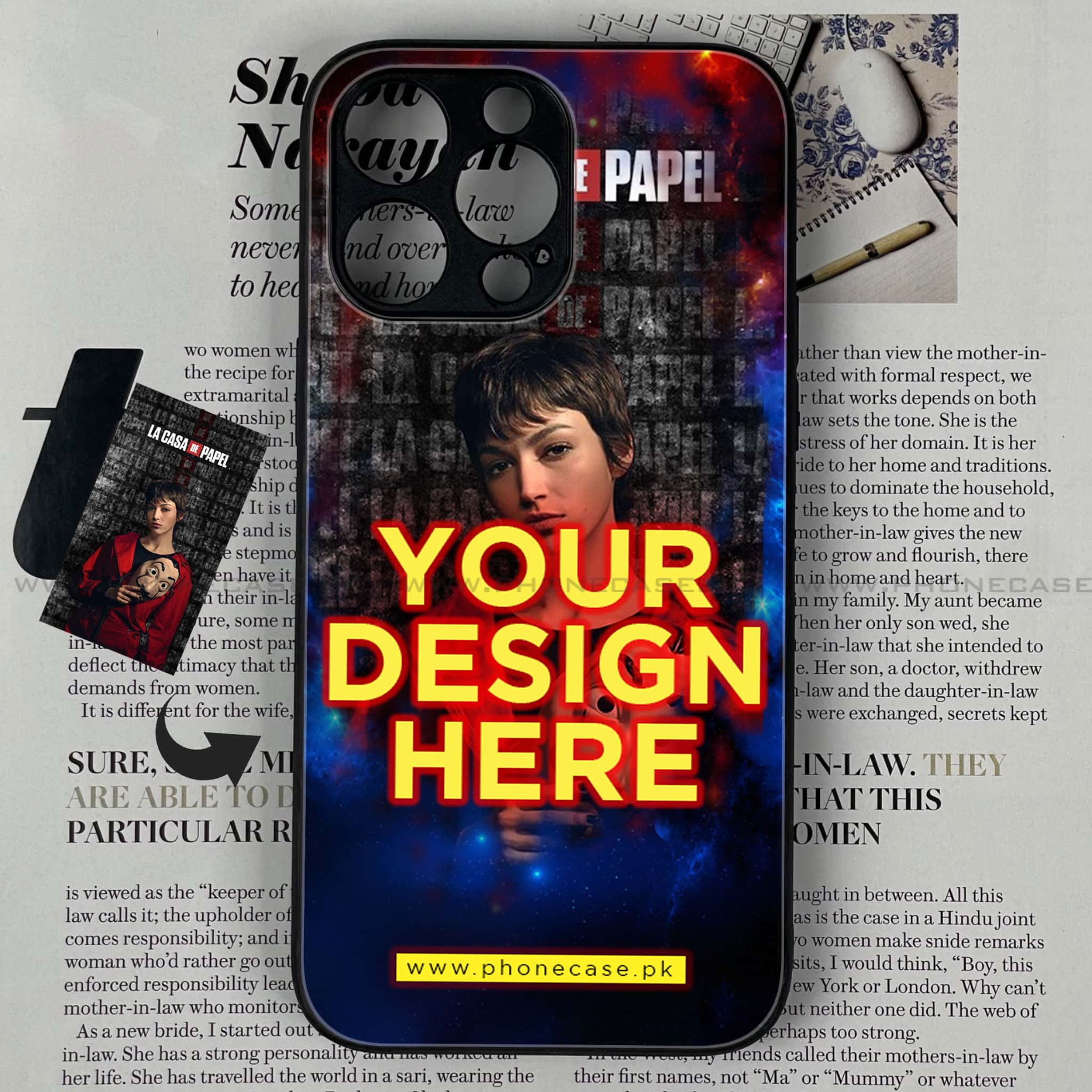 iPhone 15 Pro Max - Customize your own - Premium Printed Glass Case