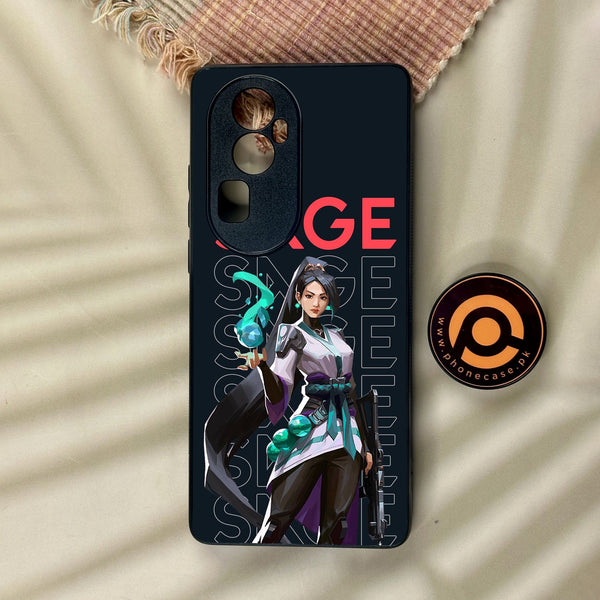 Oppo Reno 10 Pro Plus - Battle-Ready Design 3 - Premium Metal Printed Soft Bumper Shock Proof Case