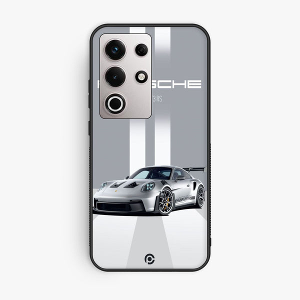 Itel S25 Ultra - Porsche Gt3 Rs Thrill - Premium Metal Printed Soft Bumper Shock Proof Case