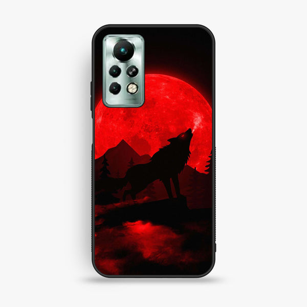 Infinix Note 11 Pro - Wolf Design 5 - Premium Metal Printed Soft Bumper Shock Proof Case
