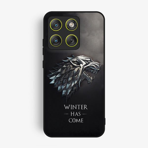 Motorola Edge 70 - Winter Has Come Got - Premium Metal Printed Soft Bumper Shock Proof Case