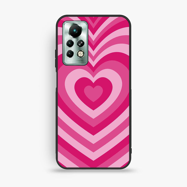 Infinix Note 11 Pro - Heartbeat Design 6 - Premium Metal Printed Soft Bumper Shock Proof Case