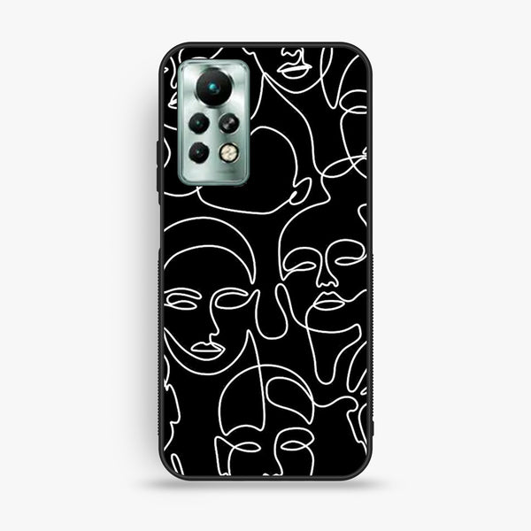 Infinix Note 11 Pro - Girls Design 10 - Premium Metal Printed Soft Bumper Shock Proof Case