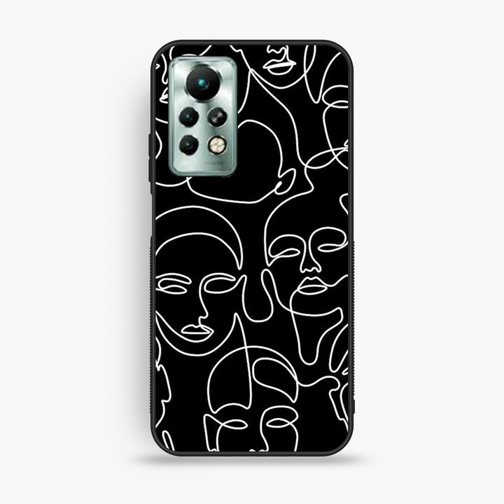 Infinix Note 11 Pro - Girls Design 10 - Premium Metal Printed Soft Bumper Shock Proof Case