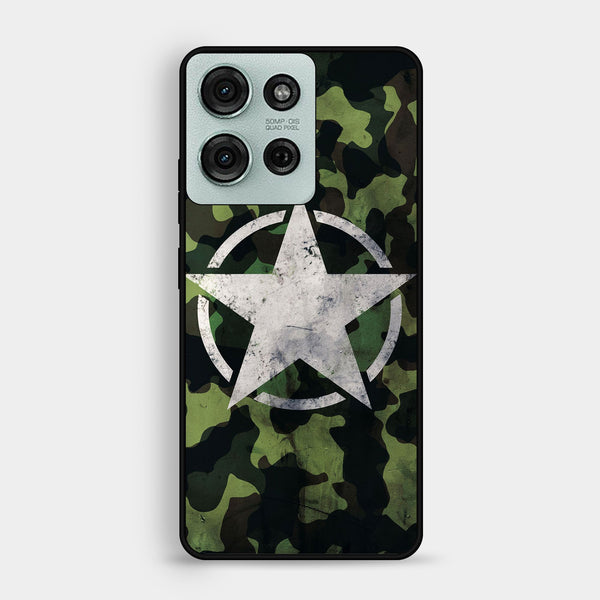 Motorola Moto G75 - Ndcom - Premium Metal Printed Soft Bumper Shock Proof Case