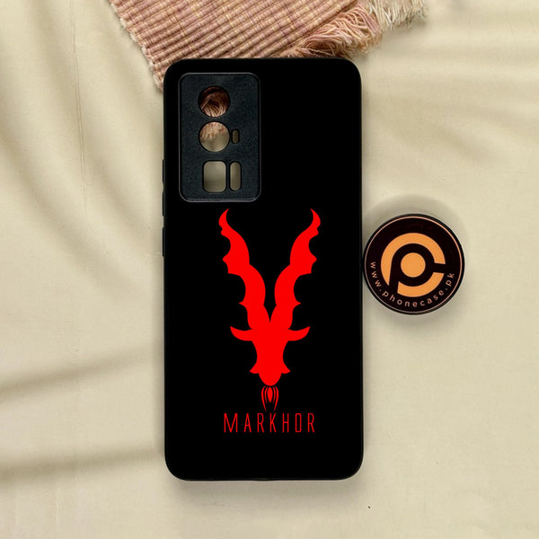 Xiaomi Redmi K60 Pro - Markhor Design 10 - Premium Metal Printed Soft Bumper Shock Proof Case
