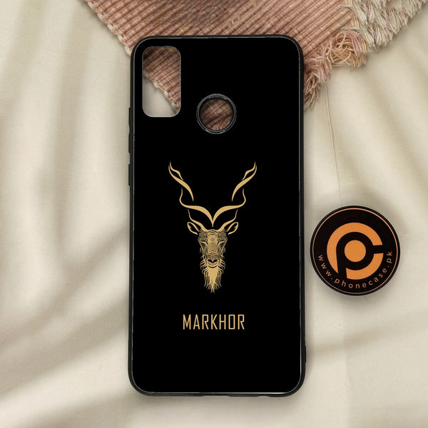 Honor 9X Lite - Markhor Design 3 - Premium Metal Printed Soft Bumper Shock Proof Case