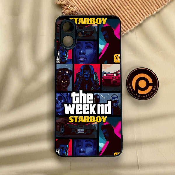 Samsung Galaxy A07 - The Weeknd Star Boy - Premium Metal Printed Soft Bumper Shock Proof Case