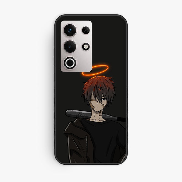 Itel S25 Ultra - Anime Series Design 6 - Premium Metal Printed Soft Bumper Shock Proof Case